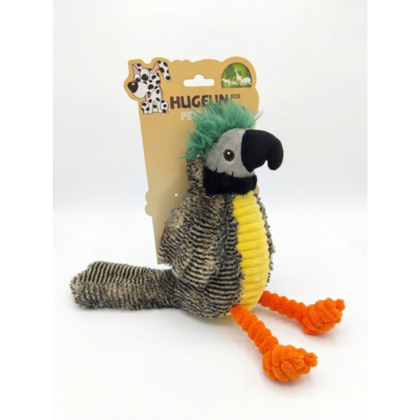 Squeaky Parrot Pet Toy – Cute & Fun Design