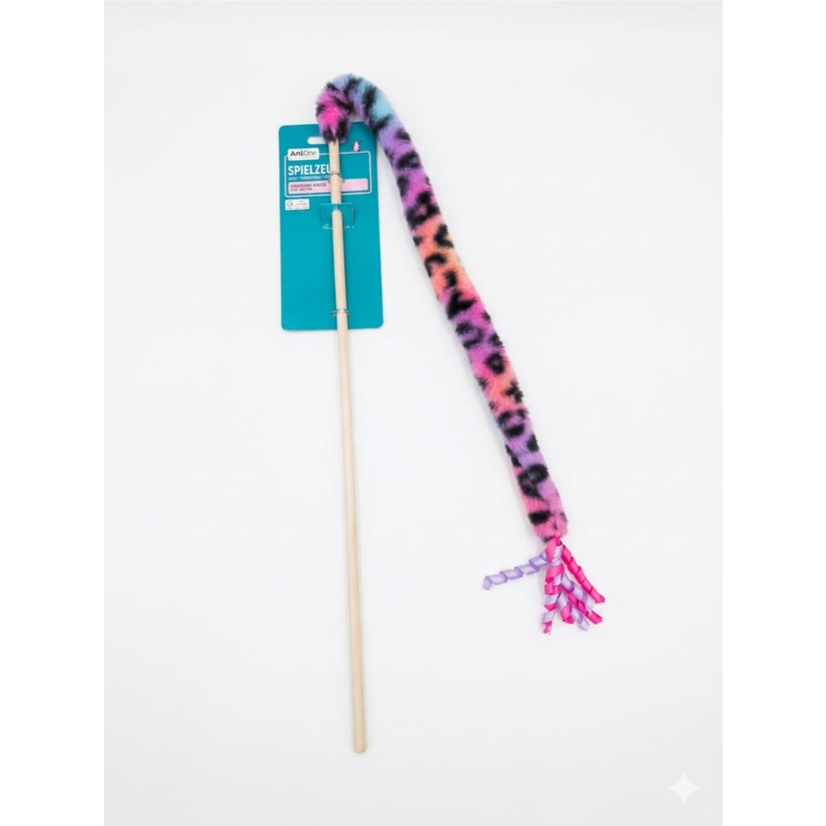 Interactive Leopard Print Wand Toy , Perfect for Playtime