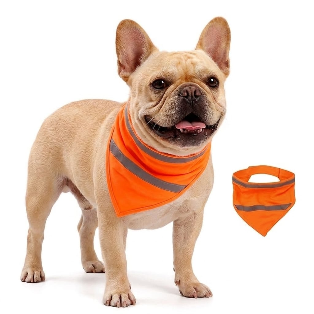 Dog Reflective Vest S Neon Orange