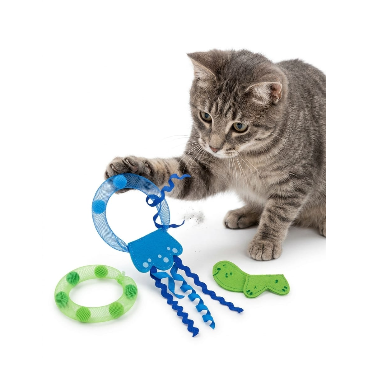 Fit and Fun Fur toy different colours & shape - style 2
