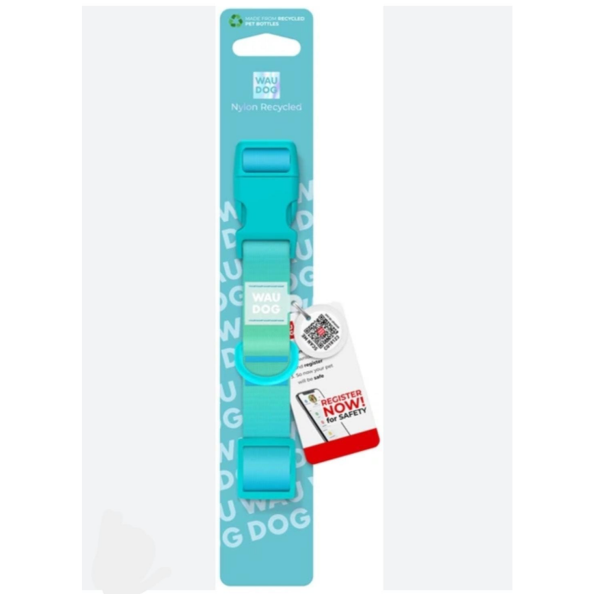Dog Collar With Qr-Passport,S size(25-35cm)