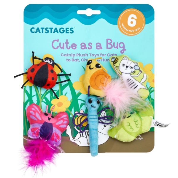Catstages Cute as A Bug Set of 6 Pcs for cats