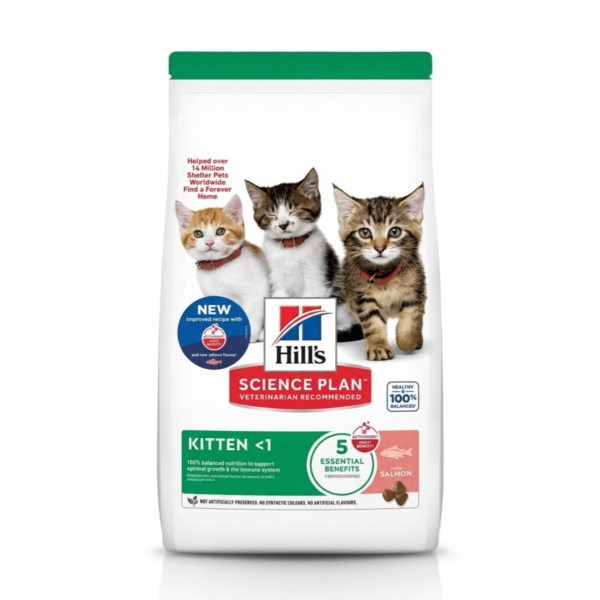 Hill’s – Science Plan – Kitten Dry Food with Salmon 1.5kg